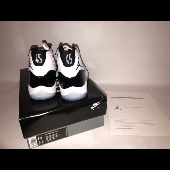 2018 NIKE AIR JORDAN 11 CONCORD XI SZ 10 - Picture 1 of 8